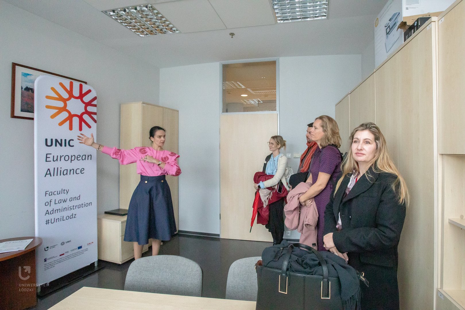 delegacja UNIC na UŁ delegacja UNIC na UŁ