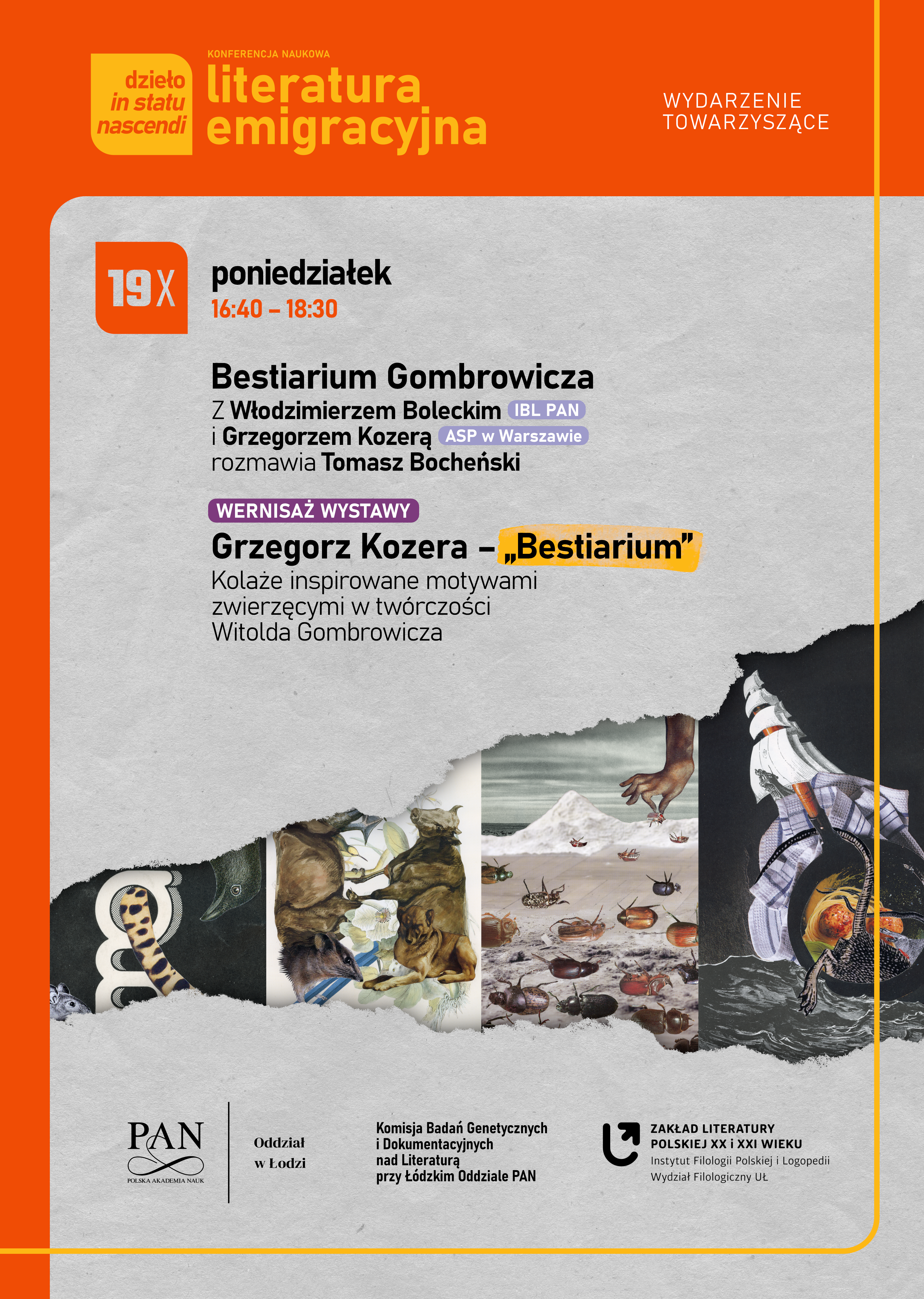 Plakat wydarzenia specjalne
