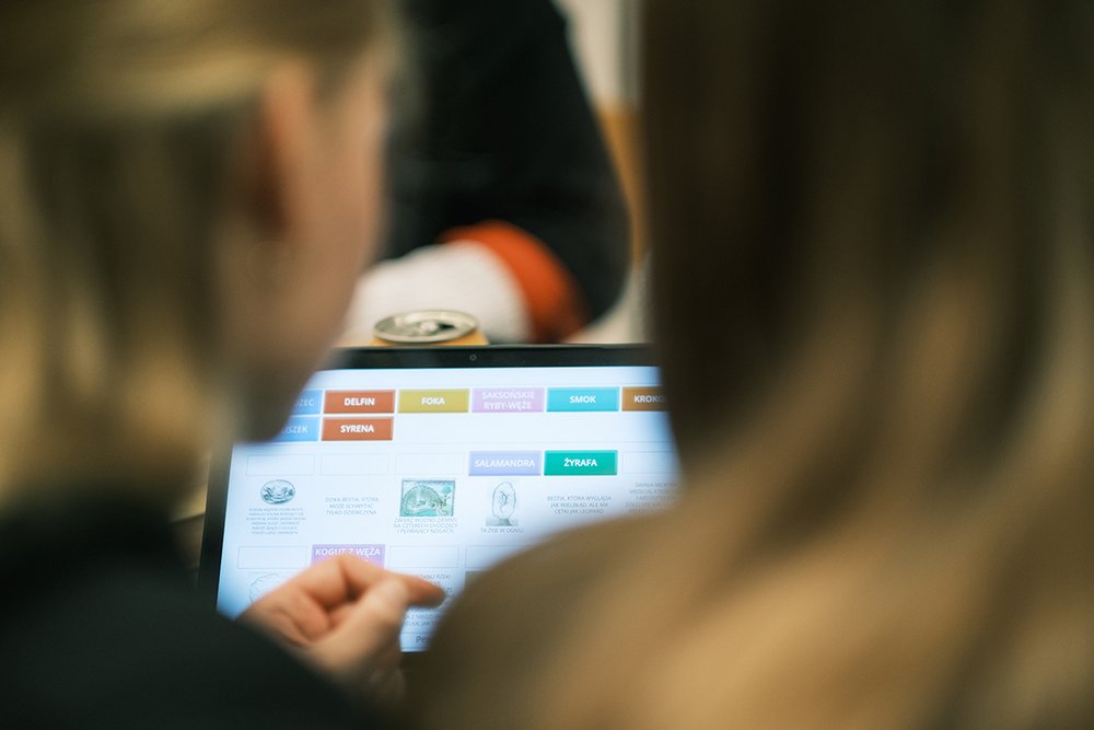 Stoisko jednego z kół naukowych