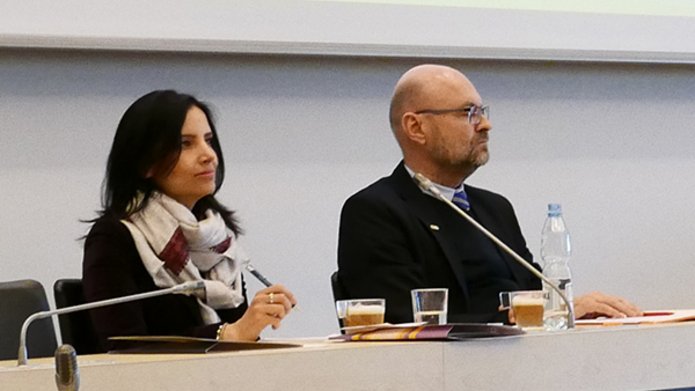 dr AGnieszka Stawikowska-Marcinkowska i prof. Artur Gałkowski