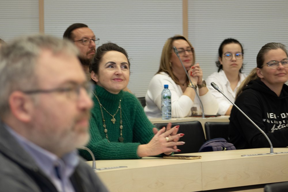 Uczestnicy ceremonii rozdania nagród
