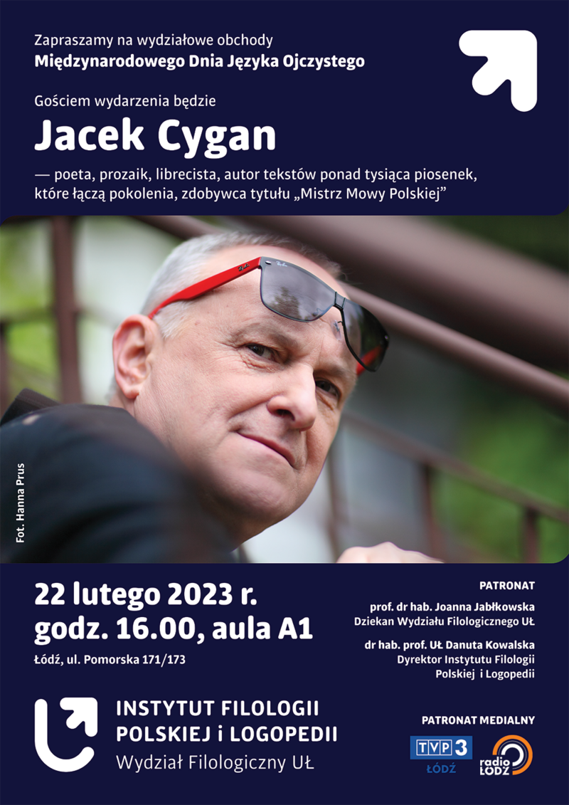 Plakat z Jackiem Cyganem