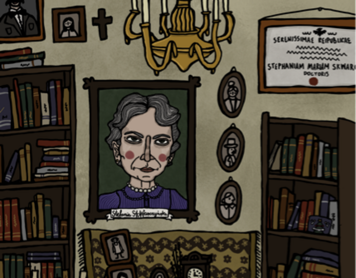 pokój prof. Skwarczyńskiej