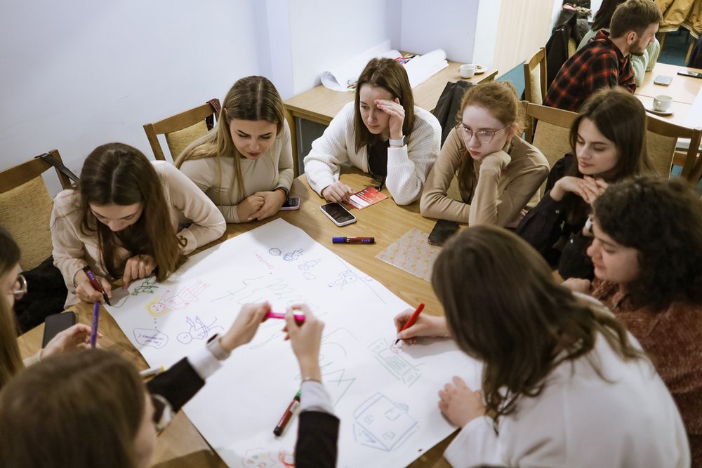 Uczestniczki i Uczestnicy projektu UNIC For Ukraine na UŁ