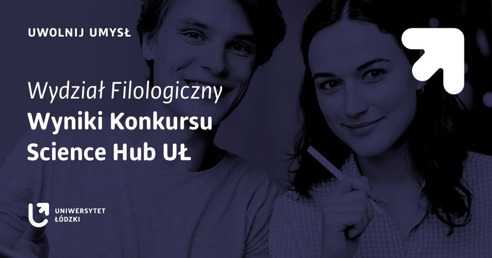grafika Science Hub zwycięzcy Wydział Filologiczny