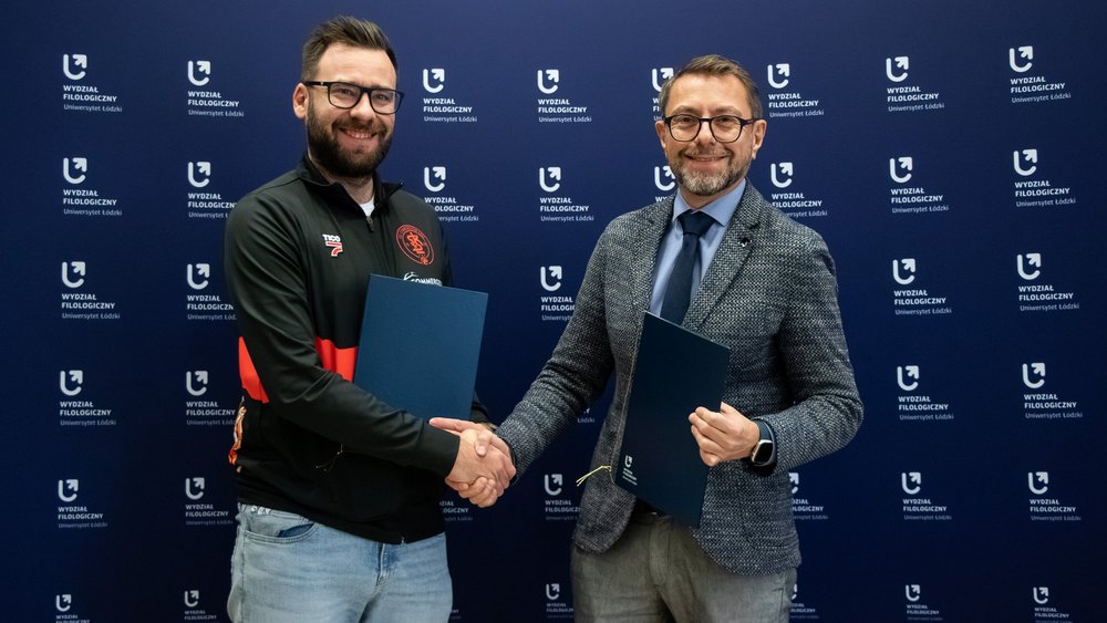 Dyrektor zarządzający ŁKS i dziekan Wydziału Filologiczneog UŁ