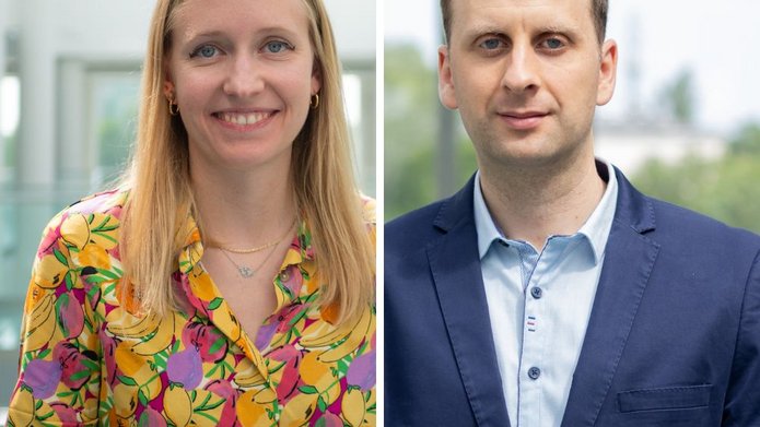 dr Urbaniak (po lewej) oraz dr Sobczak (po prawej)