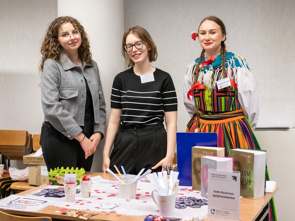 stoisko Koła Naukowego Językoznawców