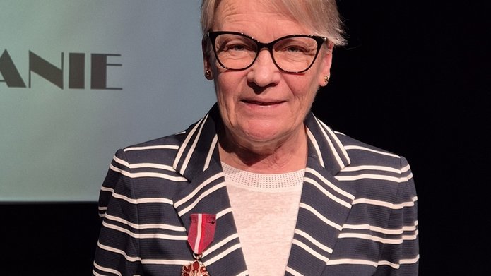 portret prof. Małgorzaty Leyko