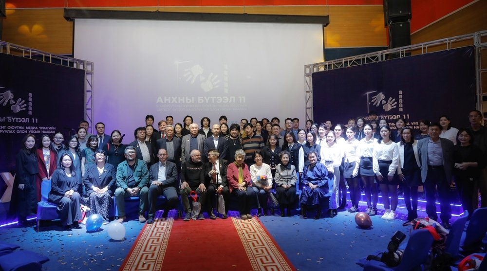 Participants, jurors and guests of the Debiut 11 festival
