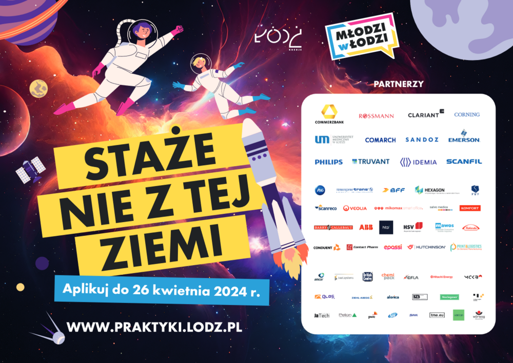 logo programu Staże nie z tej Ziemi 