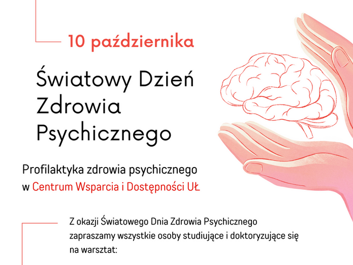 Plakat 10 października - Światowy Dzień Zdrowia Psychicznego