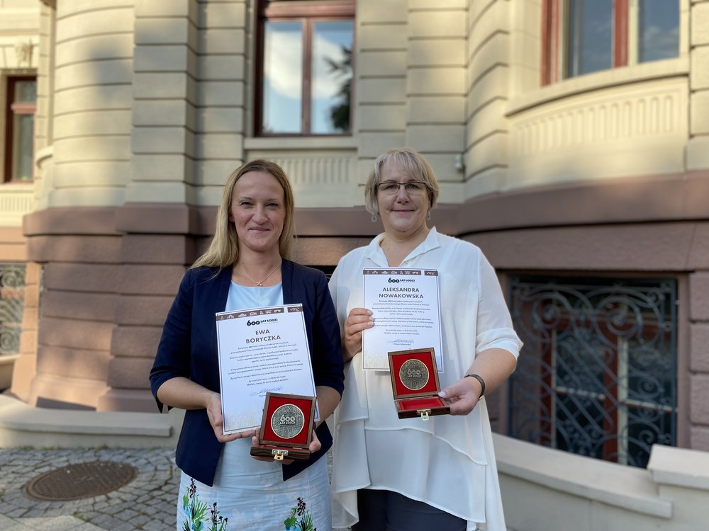 dr Ewa Boryczka, dr hab. Aleksandra Nowakowska prof. UŁ