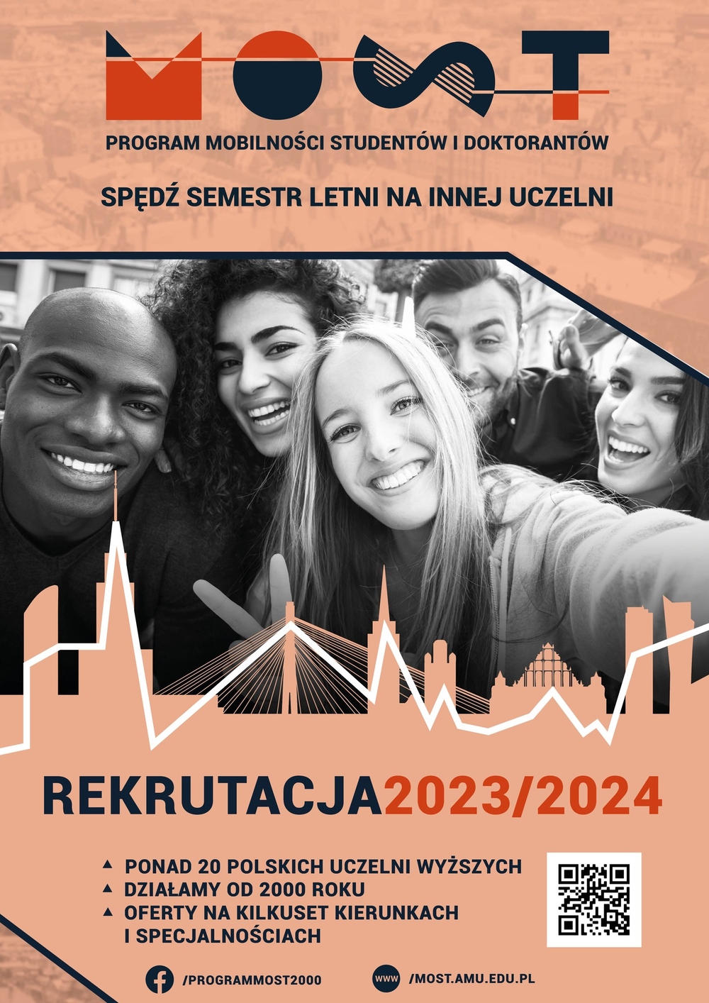 plakat rekrutacyjny z nazwą programu oraz krótkim opisem
