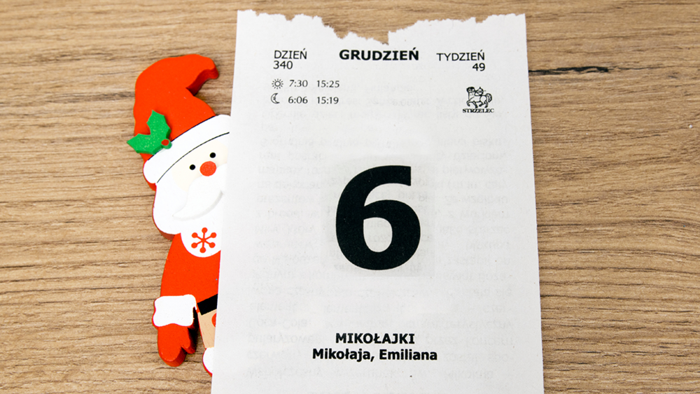 Świąteczny kalendarz