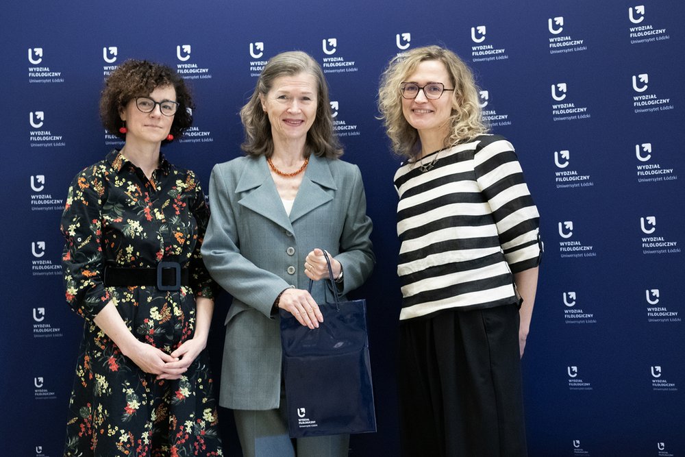 Ambasadorka Argentyny z przedstawicielami Wydziału