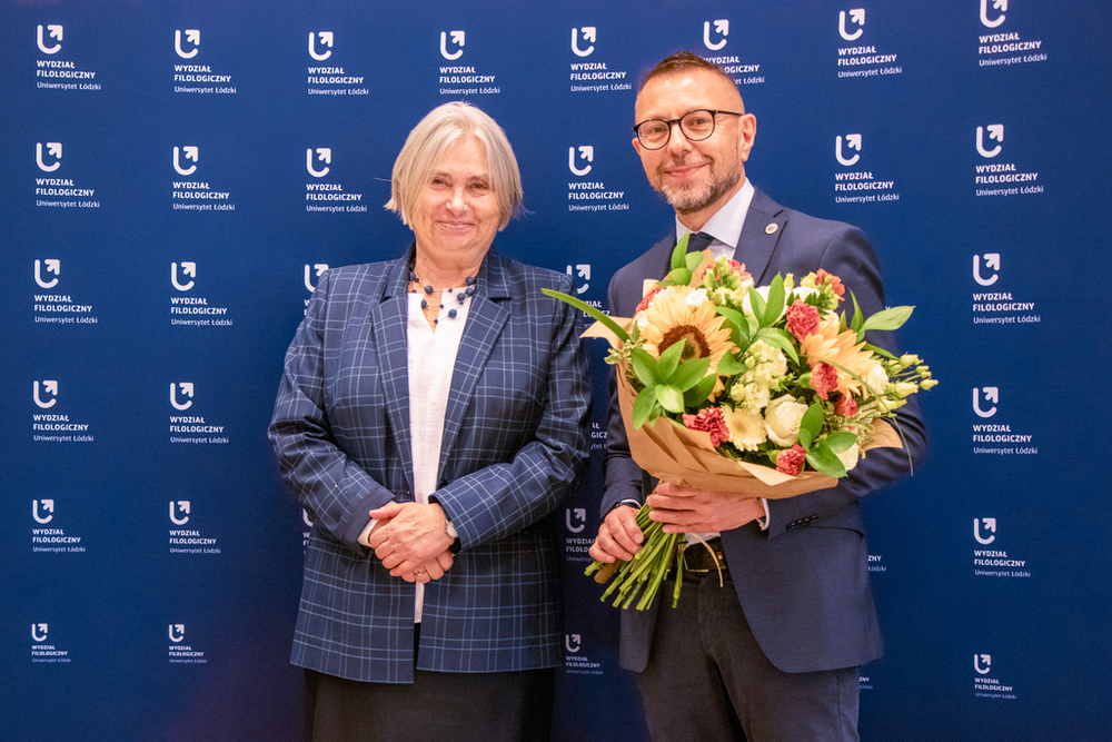 Prof. Joanna Jabłkowska i prof. Rafał Zarębski
