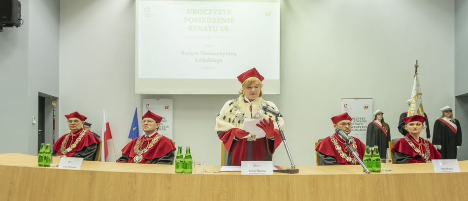 Formal sitting of the University of Lodz Senate