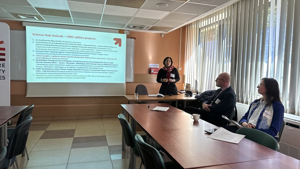 Meeting of Teams Selected in the UniLodz Science Hub Competition – UNIC Edition