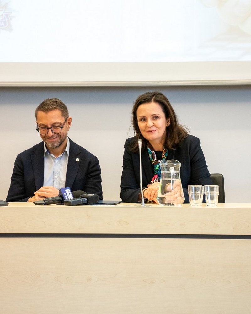 prof. Rafał Zarębski i dr Monika Tosik