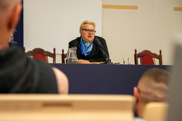 Michał Witkowski na Łódzkich Wykładach z Poetyki