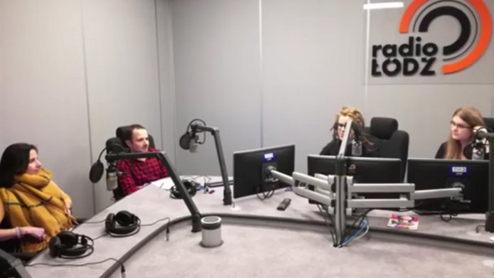 Wizyta w Radiu Łódź