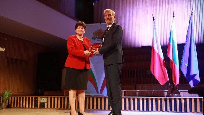 presentation of the award