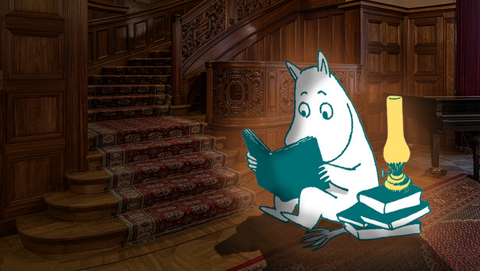 Muminek w Pałacu Biedermanna