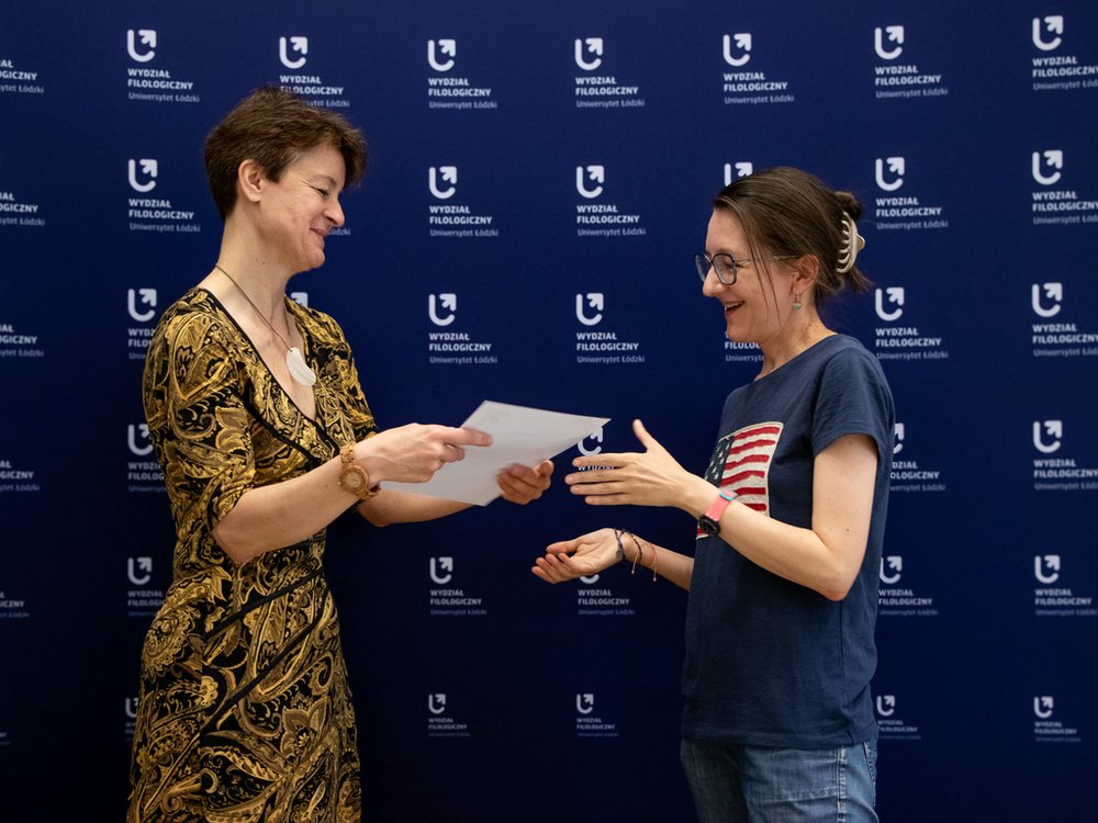 prof. Monika Worsowicz i dr Paulina Mirowska