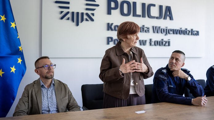 photo from the meeting at the Provincial Police Headquarters