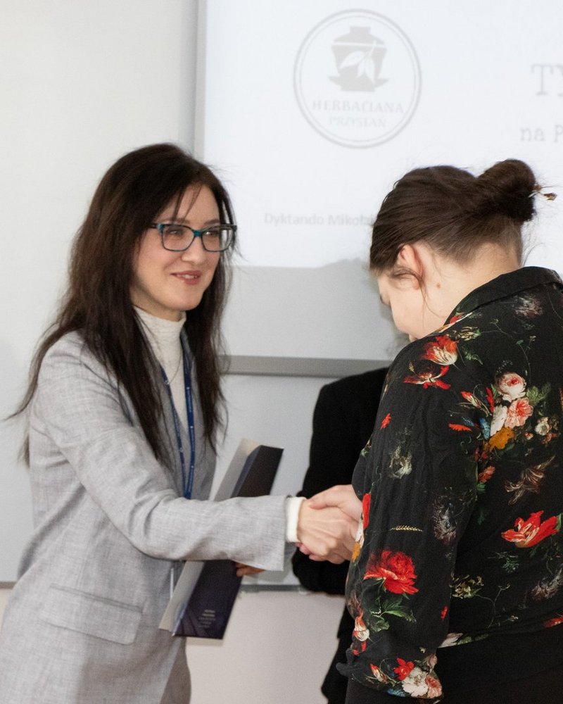 moment wręczenia nagród