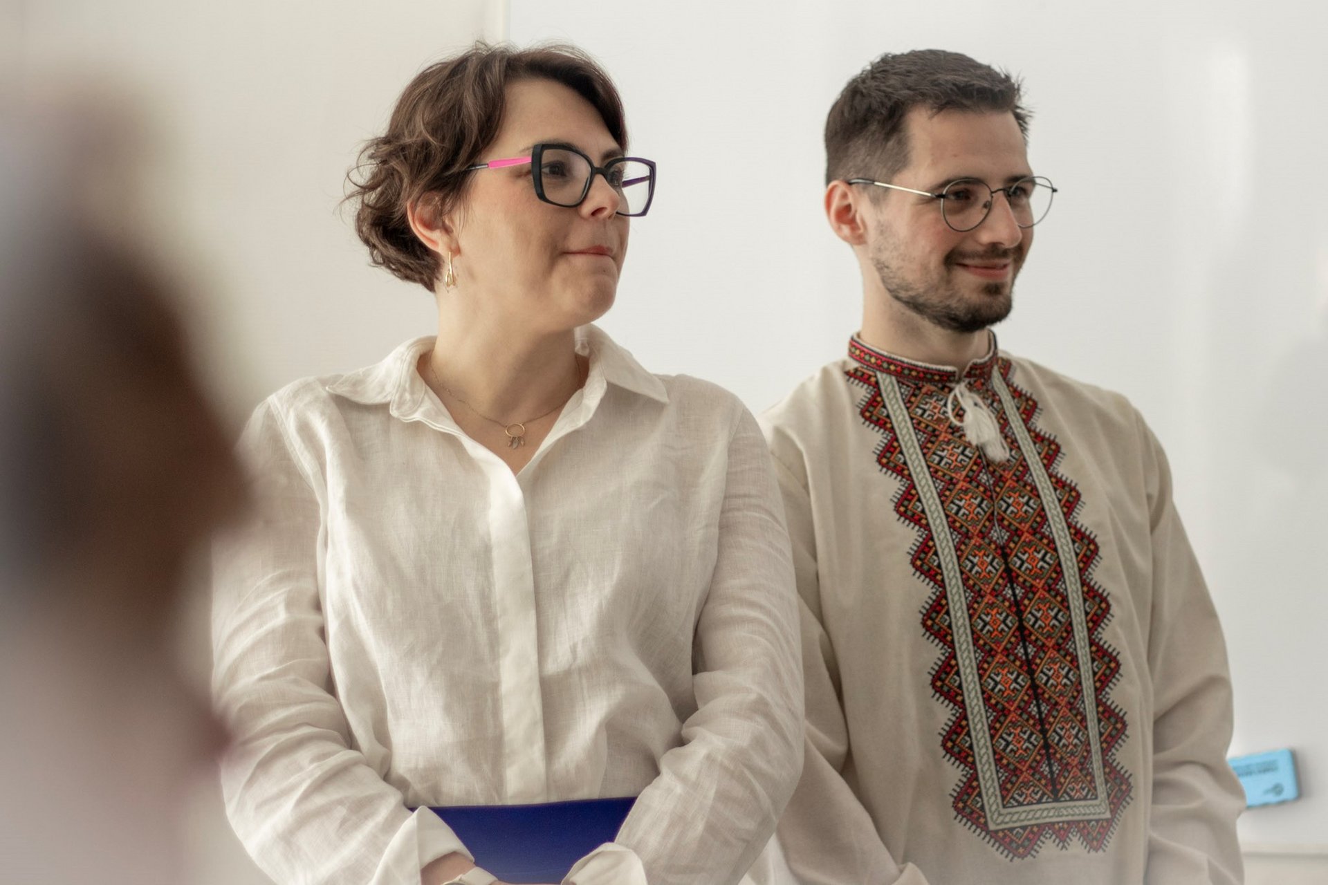 Dr Ełona Curkan-Dróżka and mgr Piotr Baleja