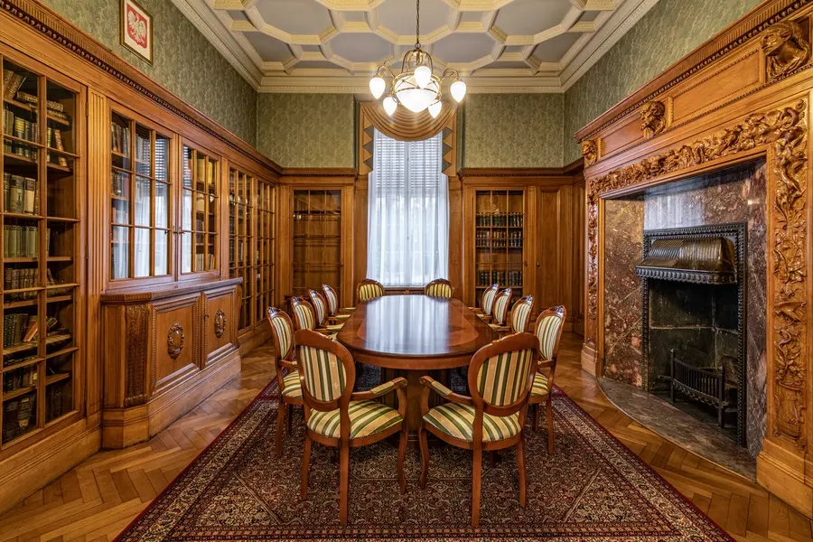 One of the rooms at the Biedermann’s Palace 